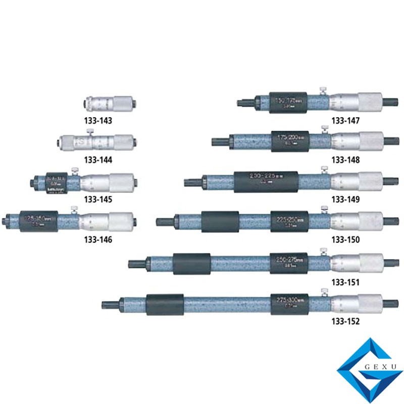 內(nèi)徑千分尺接桿式133-147，IM-175測(cè)量150-175mm