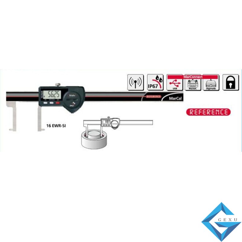 德國(guó)馬爾數(shù)顯卡尺16 EWR-SI 0--200mm   4103078